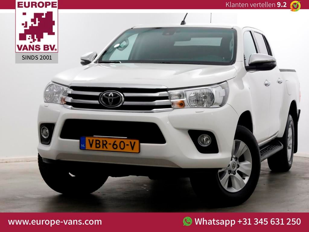 Toyota Hilux 2.4 D-4D-F 150pk E6 4WD 4x4 Double Cab Automaat, Auto's, Automaat, Gebruikt, Euro 6, 150 pk
