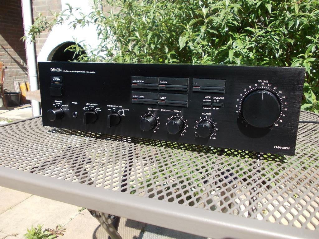 Denon PMA-500V amplifier versterker PMA 500V Vintage, Gebruikt, Denon, Ophalen of Verzenden, 60 tot 120 watt