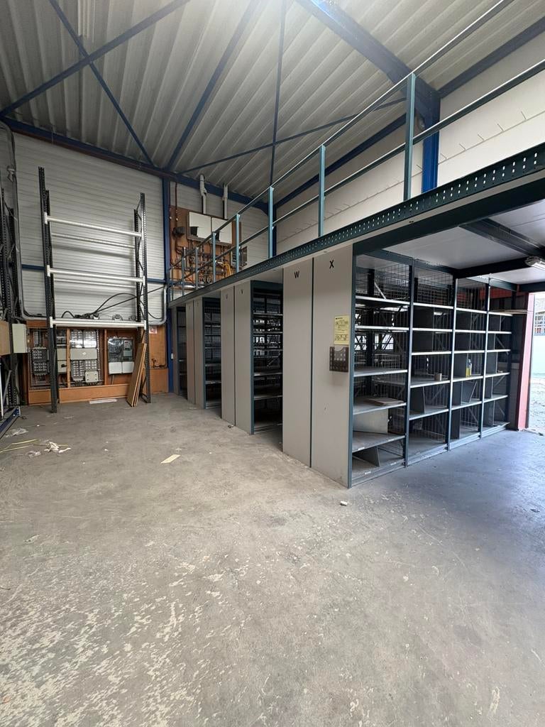 Antresol vloer met stelling, Tuin en Terras, Ophalen