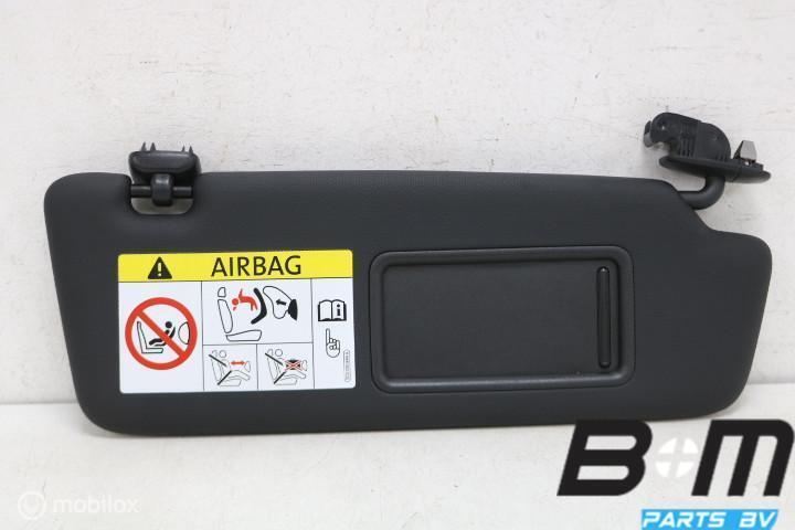 Zwarte Zonneklep rechts Audi A3 8V FL 8V0857552Q, Gebruikt