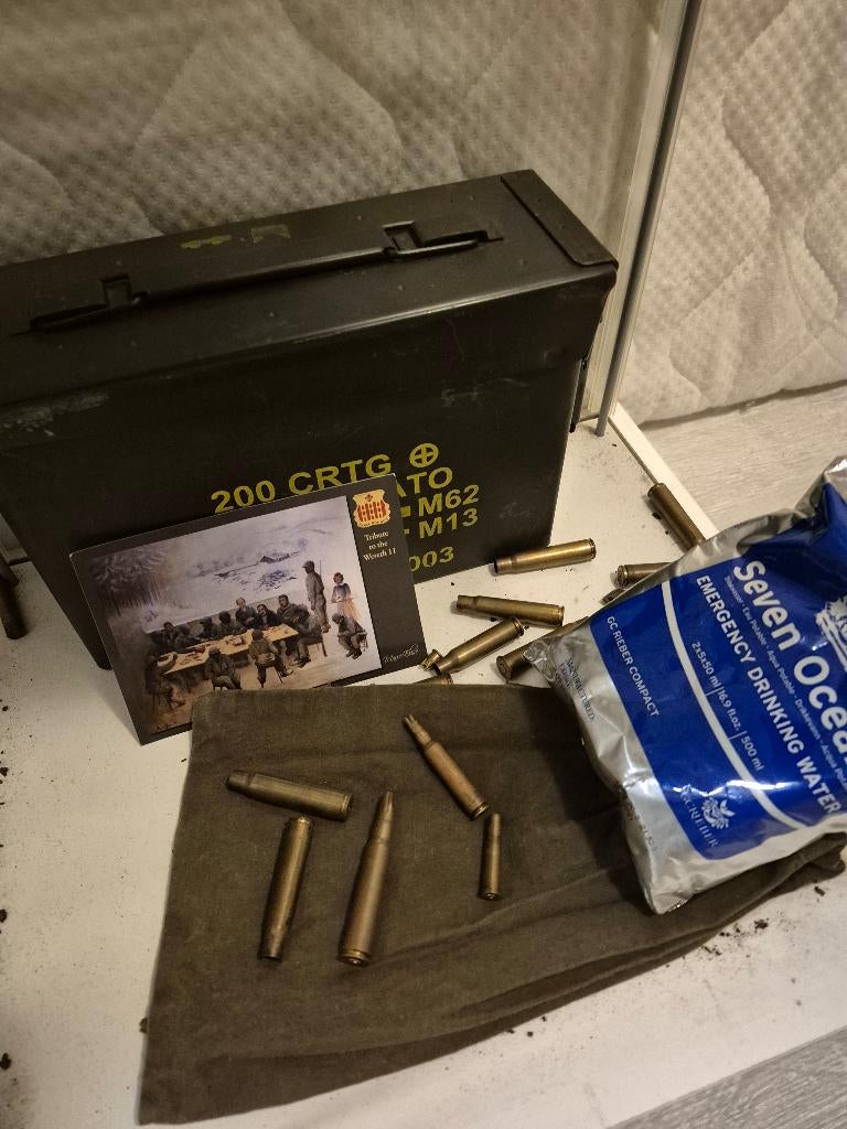 Munitie kistje, Ophalen of Verzenden, Landmacht, Nederland, Kist of Geocache