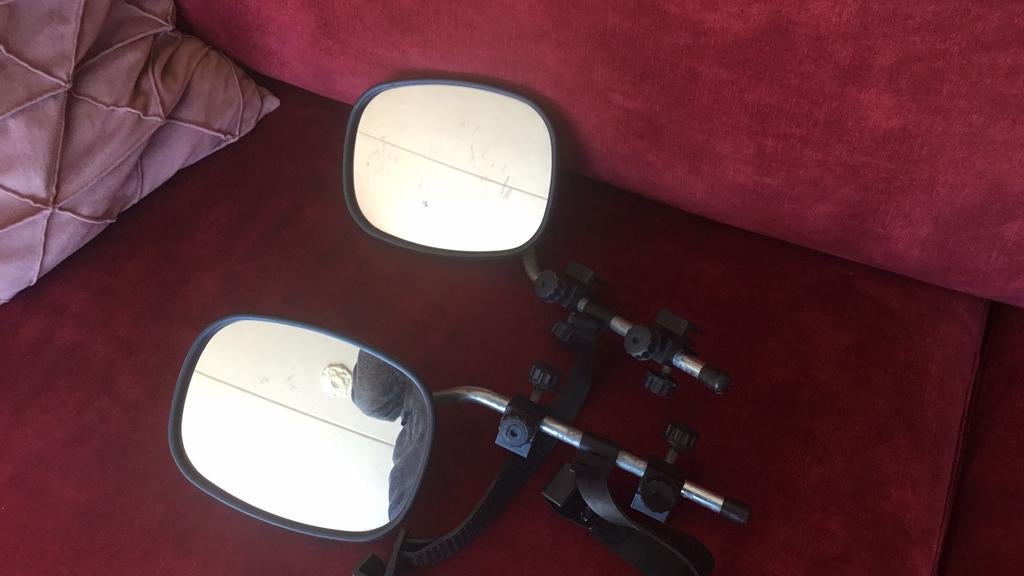 Caravan spiegels, Ophalen