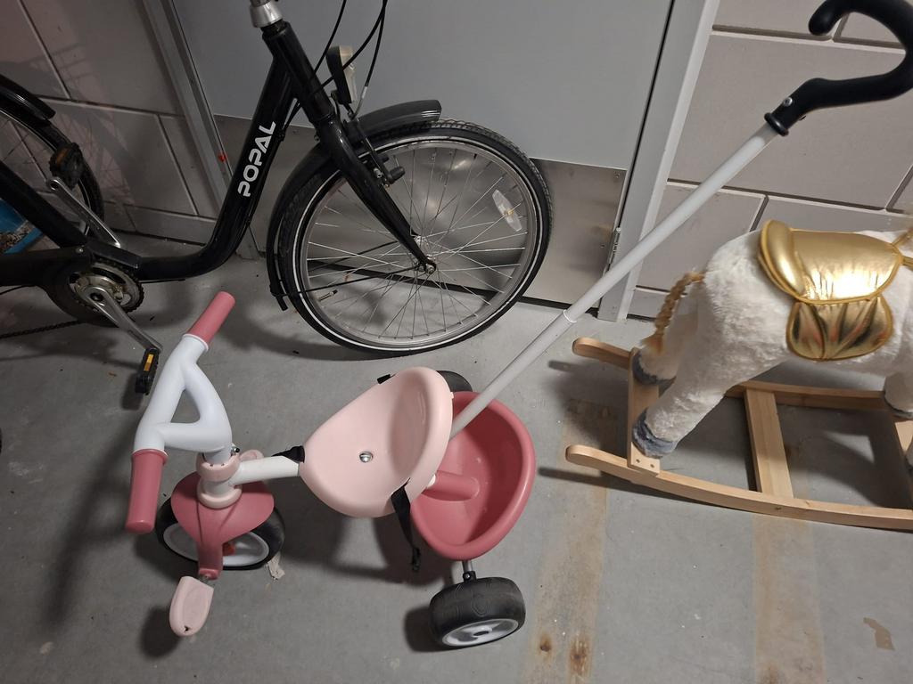 Peuterfietsje, Ophalen, Zo goed als nieuw
