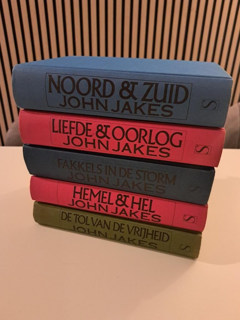 Noord & Zuid - complete boekenserie John jakes, Ophalen of Verzenden, Zo goed als nieuw