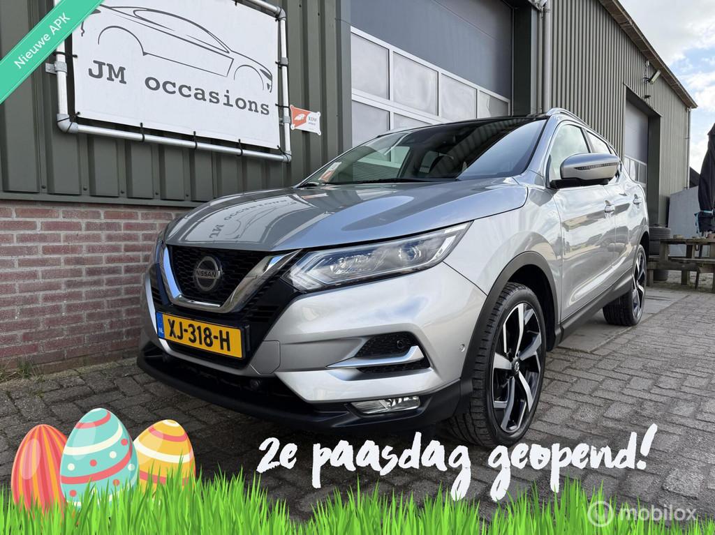 Nissan Qashqai 1.2 Tekna +|Pano|360 Camera|Leder|Xenon|PDC|, Voorwielaandrijving, Euro 6, 4 cilinders, 116 pk