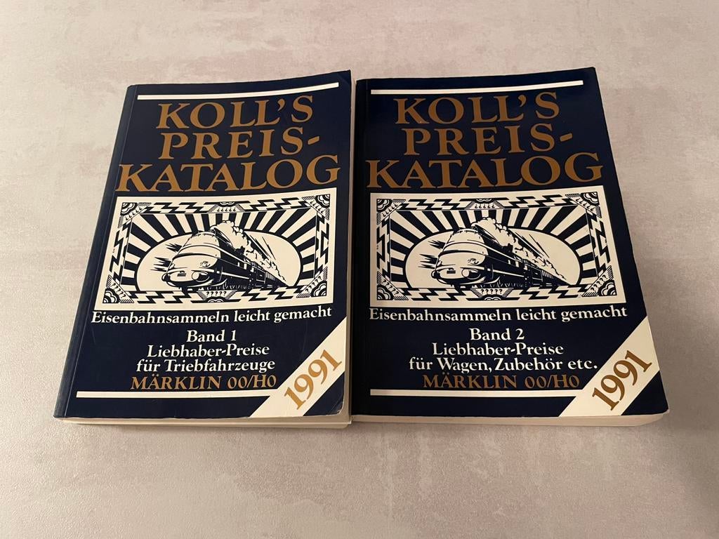 Koll’s Preiskatalog 1991, Wisselstroom, Gebruikt, Märklin, Boek, Tijdschrift of Catalogus