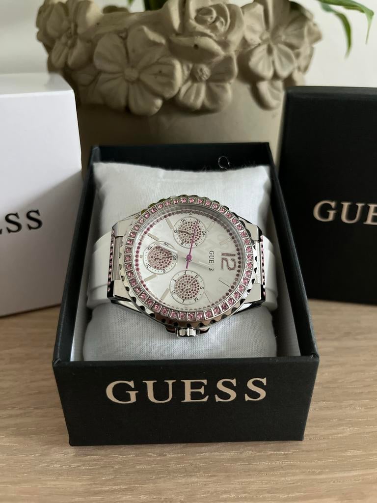 Nieuwe dames GUESS horloge - Ongebruikt en voordelig!, Staal, Guess, Polshorloge, Nieuw