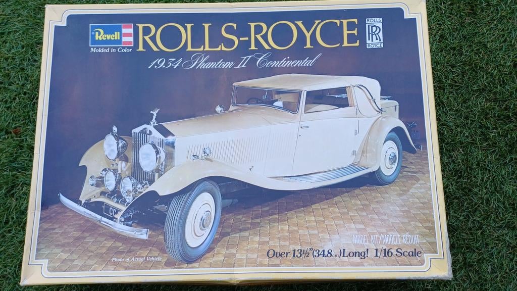 Revell Rolls-Royce 1934 1:16 modelbouwkit uit 1979, Hobby en Vrije tijd, Modelbouw | Auto's en Voertuigen, Auto, Revell, Groter dan 1:32