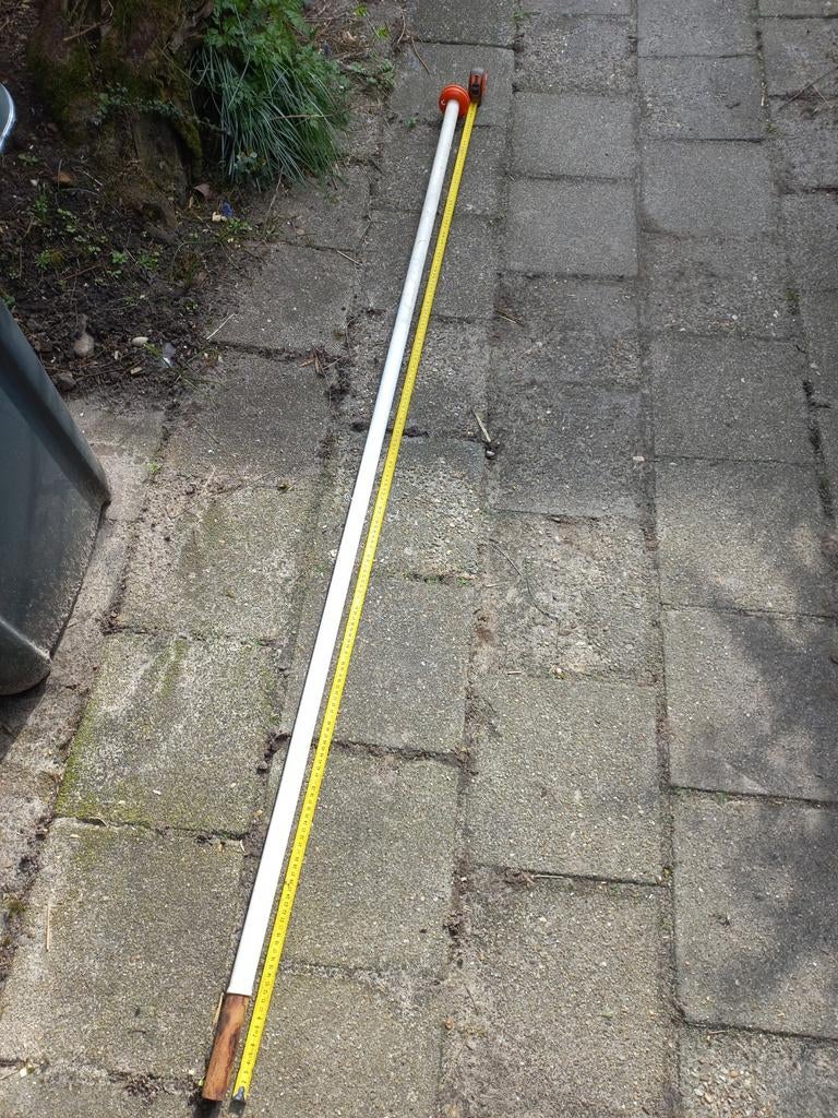 Vlaggenstok 2 meter, Ophalen, Gebruikt