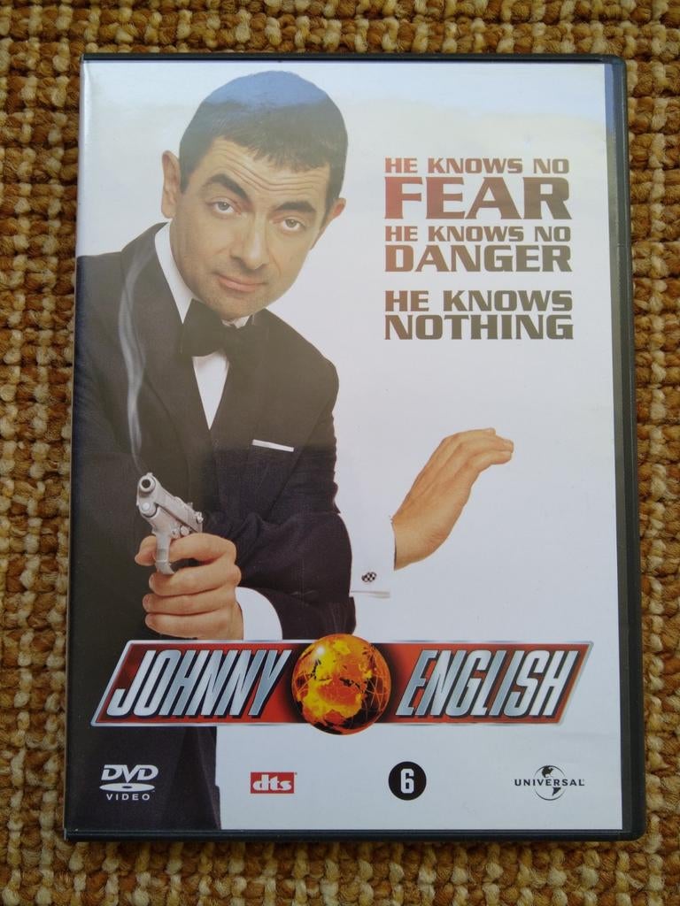 Johnny English (DVD), Alle leeftijden, Ophalen of Verzenden, Zo goed als nieuw, Actiekomedie