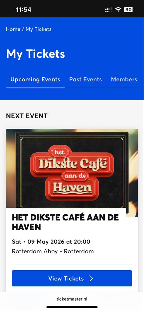2x Staanplekken Het dikste cafe aan de haven - 9 mei, Twee personen, Mei