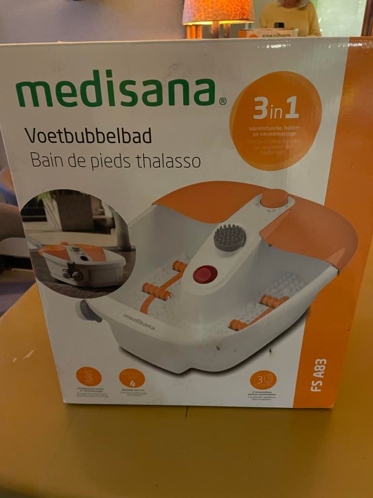 Medisana voetenbad 3-in-1, Ophalen, Zo goed als nieuw, Hand- en Voetverzorging