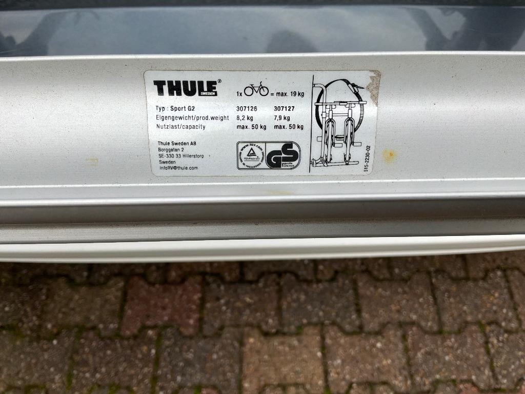 3x1 Wielgoot Thule fietsdrager, Ophalen, Gebruikt, Fietsendrager-accessoire, Elektrische fiets