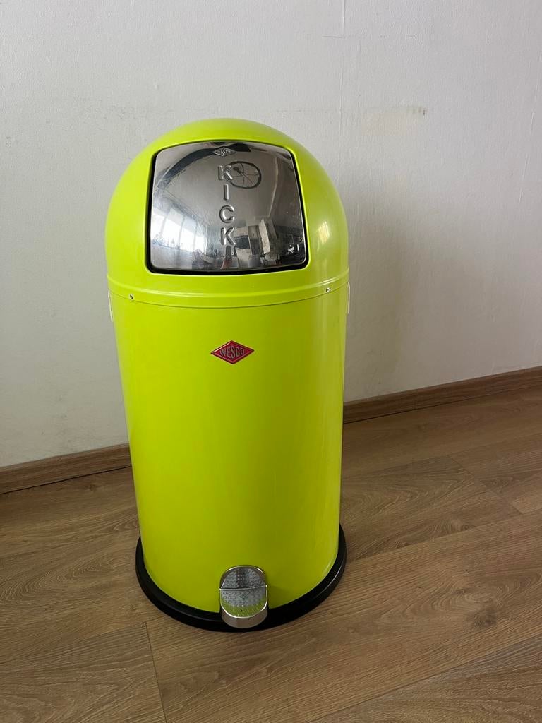 Wesco pedaal vuilnisbak, Huis en Inrichting, Woonaccessoires | Prullenbakken, Gebruikt, Met pedaal, 50 tot 75 cm, Ophalen of Verzenden