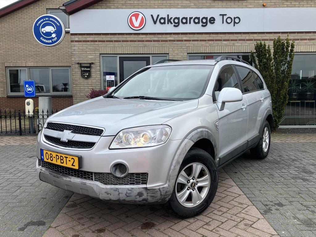 Chevrolet Captiva 2.4i Style 2WD | Airco | Elektr. ramen + s, Gebruikt, 4 cilinders, 7 stoelen, Parkeersensor