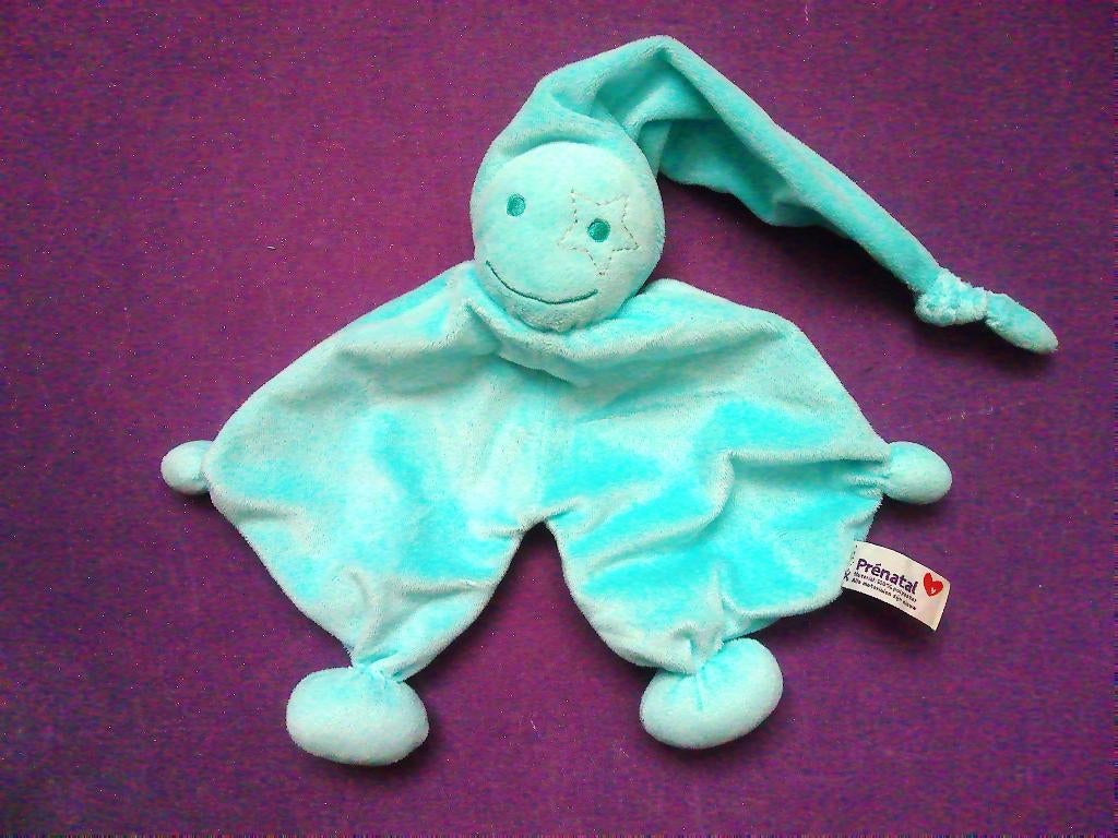 PRENATAL Knuffeldoekje POPJE. BLAUW **Nieuw**, Prénatal, Overige typen, Blauw, Nieuw