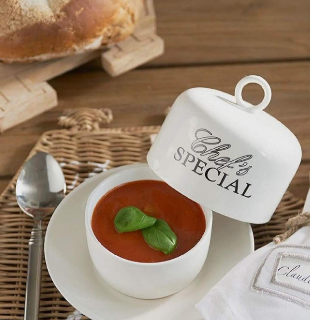 4 RIVIÈRA MAISON Chef's Special Soepkom, Huis en Inrichting, Keuken | Servies, Ophalen, Overige stijlen, Kom(men)