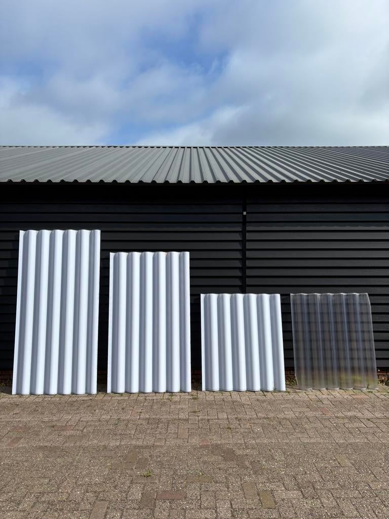 Polycarbonaat golfplaat 3 wandig, Doe-het-zelf en Verbouw, Dakpannen en Dakbedekking, Ophalen, Kunststof, Overige kleuren, Nieuw