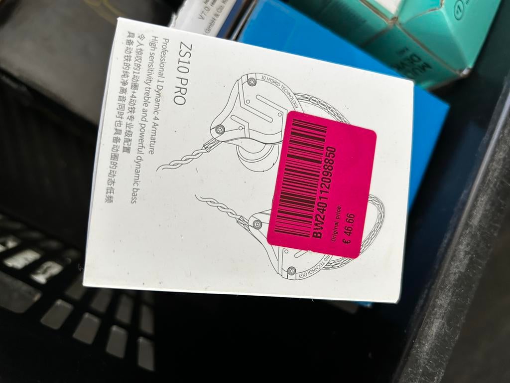 ZS10 PRO oortjes, Ophalen of Verzenden, Nieuw, Over oor (circumaural), Overige merken
