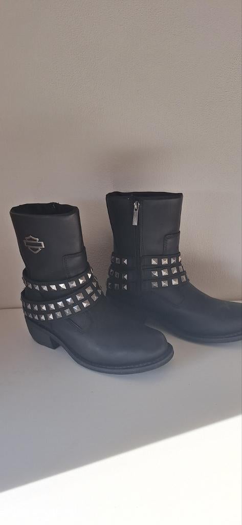 Dames originele  Harley motorlaarsjes, maat 40., Ophalen of Verzenden, Tweedehands, Dames, Laarzen