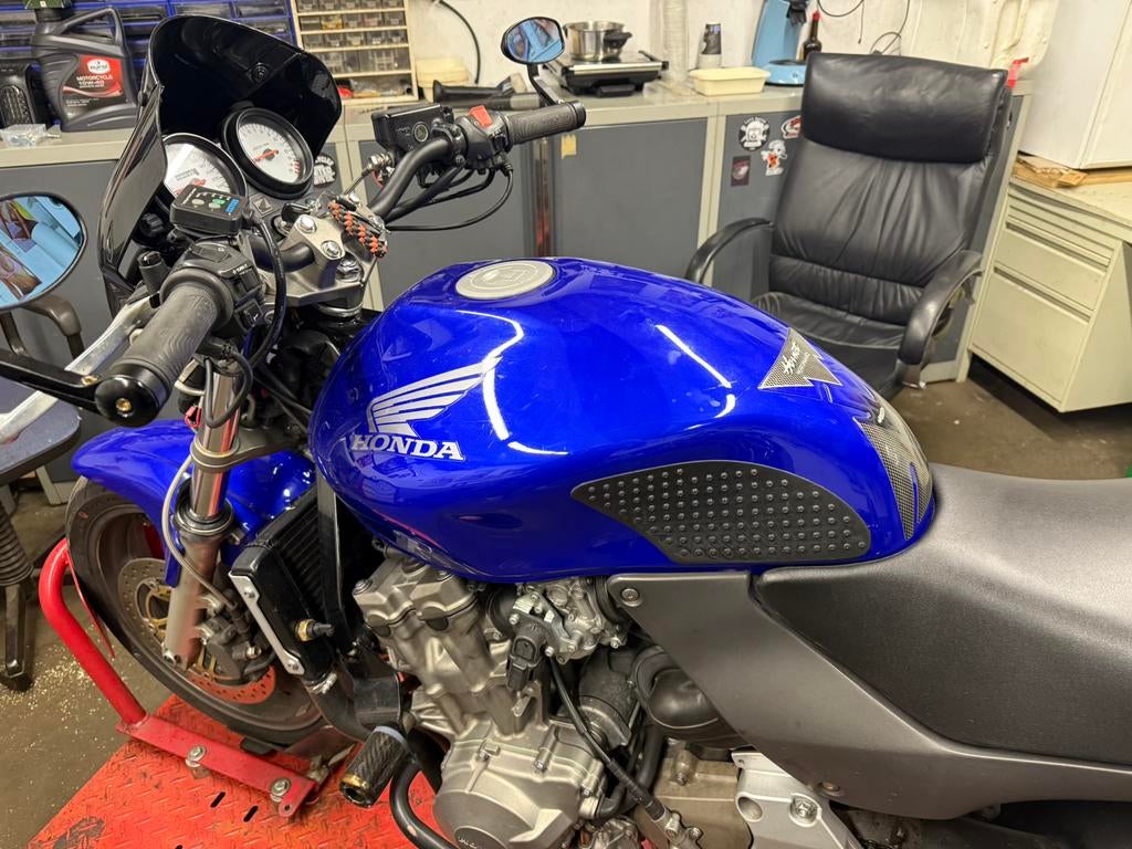 Complete blauwe set cb600 hornet 2002, Motoren, Ophalen of Verzenden