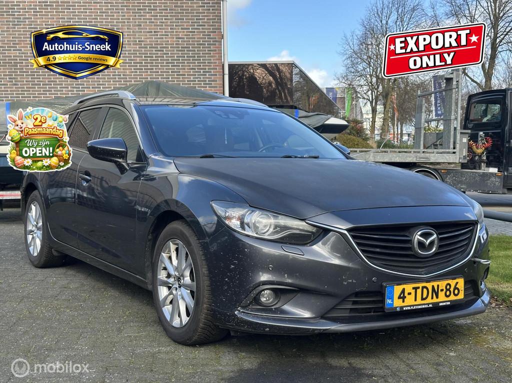 Mazda 6 Sportbreak 2.2D Skylease+, 730 kg, Gebruikt, Euro 6, 4 cilinders