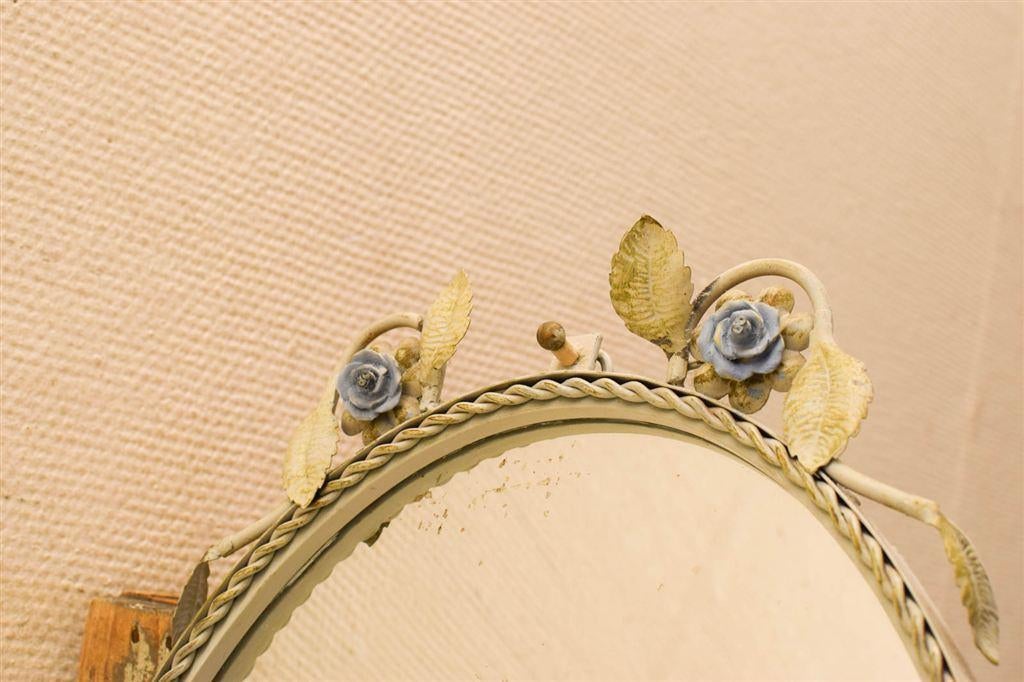 ovale wandspiegel 49174, Minder dan 50 cm, Gebruikt, Ophalen of Verzenden, Minder dan 100 cm