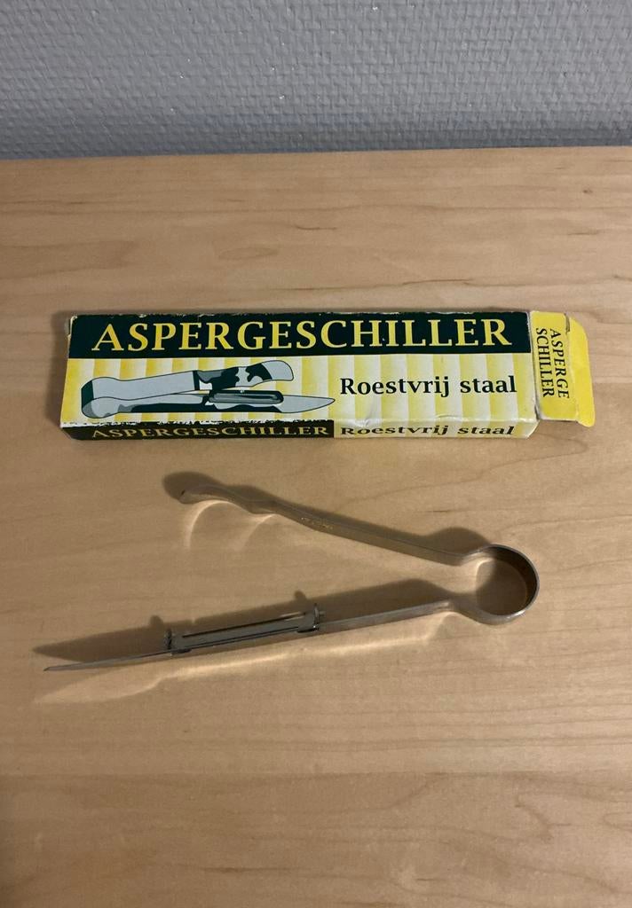 Aspergeschiller, aspergedunschiller apergemes roestvrijstaal, Ophalen of Verzenden