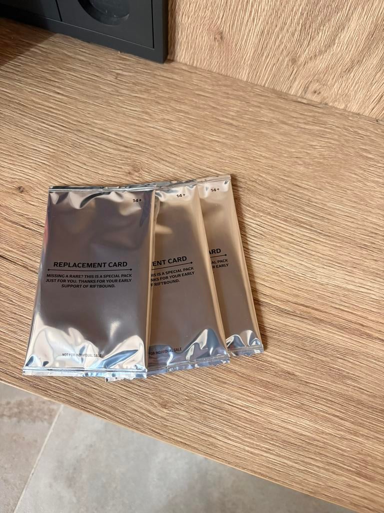 Riftbound replacement packs, Verzenden, Nieuw, Booster