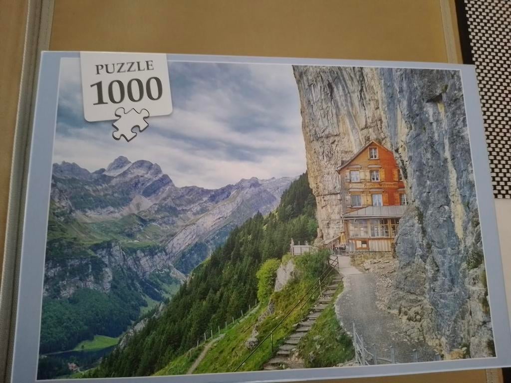 Mooie natuur puzzel 1000 stks, Ophalen of Verzenden, 500 t/m 1500 stukjes, Zo goed als nieuw, Legpuzzel