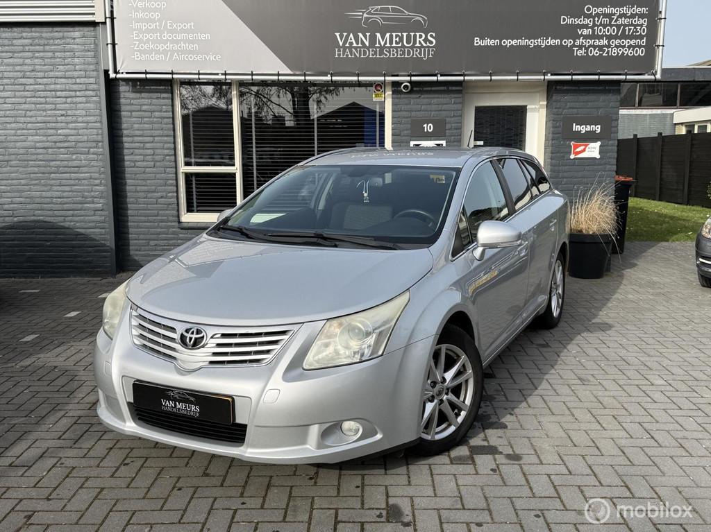 Toyota Avensis 2.0 D-4D Business, airco, cruise, trekhaak, a, Voorwielaandrijving, Stof, Zwart, 4 cilinders