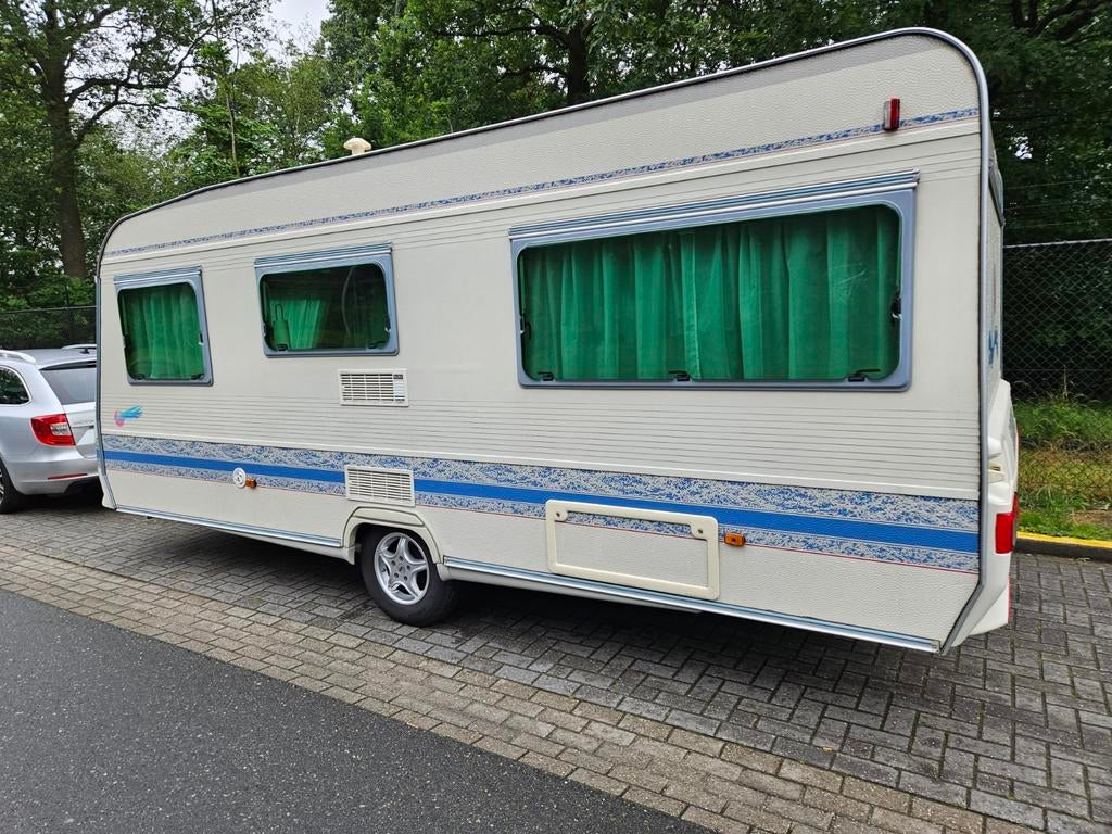 Adria Unica 502 UP - 1999 - Frans bed - Rondzit, Caravans en Kamperen, Rondzit, Tot en met 4, Adria