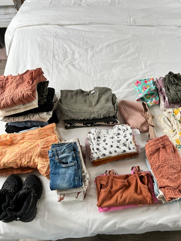 Grote partij diverse kinderkleding maat 86, Kinderen en Baby's, Babykleding | Maat 86, Ophalen, Gebruikt, Jongetje of Meisje, Broekje