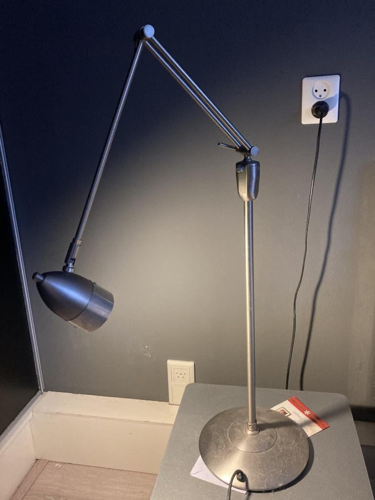 Bureaulamp / vloerlamp, Huis en Inrichting, Lampen | Vloerlampen, Ophalen of Verzenden, Gebruikt, Metaal, 150 tot 200 cm