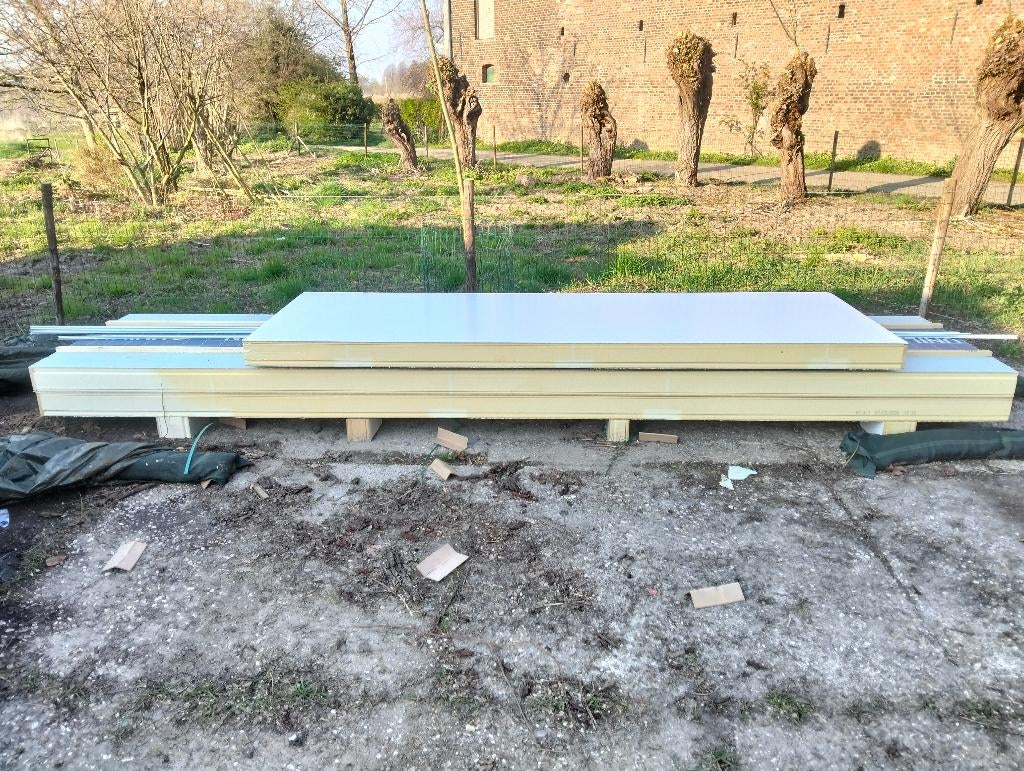 Unilin dakplaten rc 4.7, Doe-het-zelf en Verbouw, Isolatie en Afdichting, 10 tot 15 m², 12 cm of meer, Nieuw, Hardschuim (Pir)