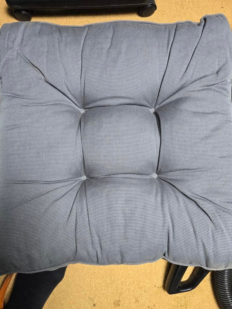 Madison Rib Grey Loungekussen 60x60 - Nieuw, Tuin en Terras, Tuinmeubel-accessoires, Ophalen, Nieuw