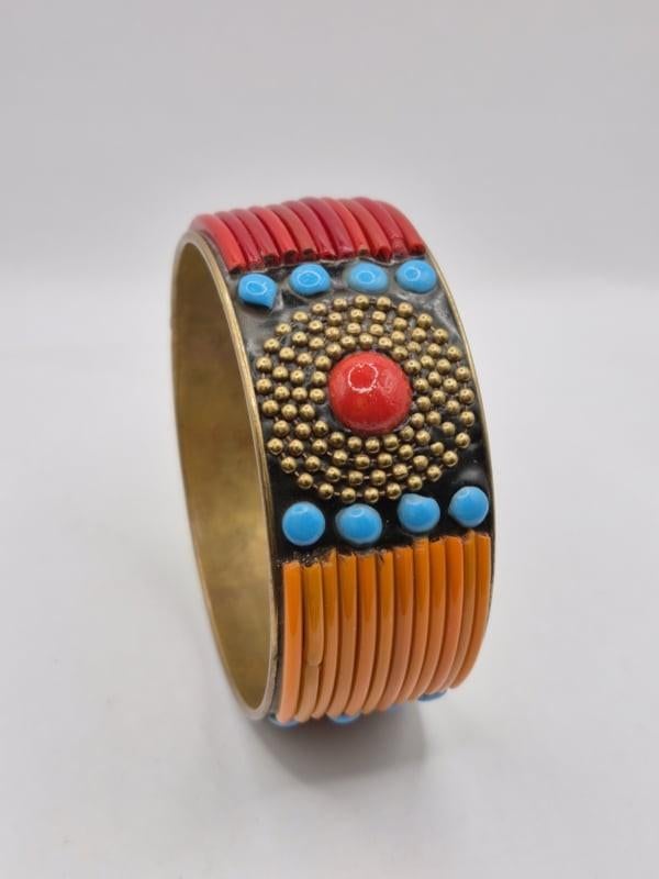 Armband uit India, Overige materialen, Gebruikt, ., Ophalen of Verzenden
