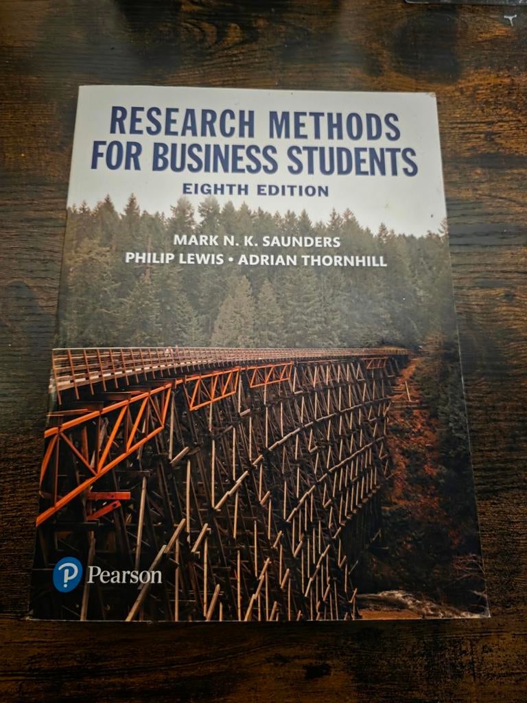 Research Methods for Business Students - Eighth Edition, Ophalen