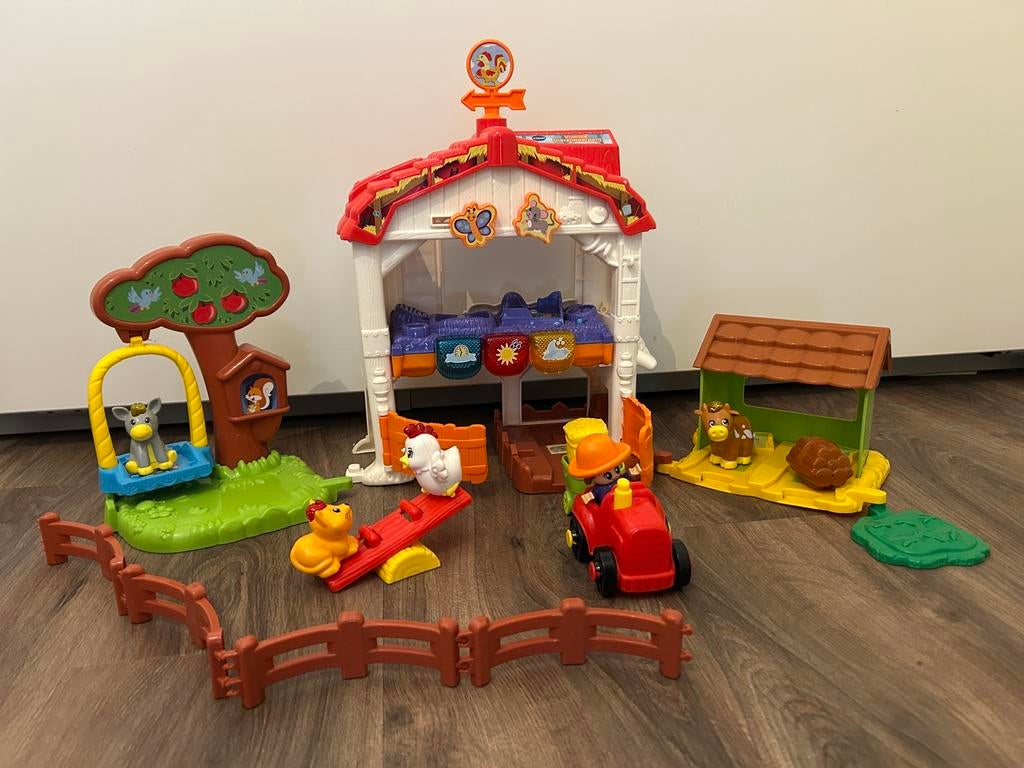 Vtech Zoef Zoef vrolijke dierenboerderij, Kinderen en Baby's, Speelgoed | Vtech, Ophalen, Zo goed als nieuw, 6 maanden tot 2 jaar