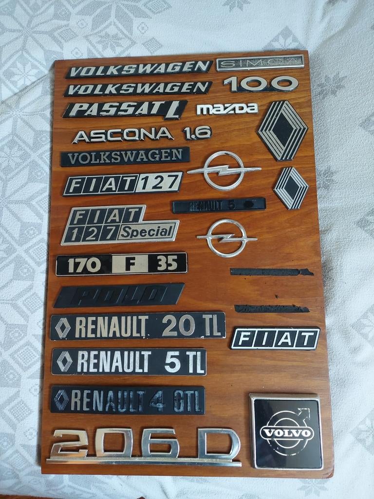 Auto emblemen, Ophalen of Verzenden, Auto's