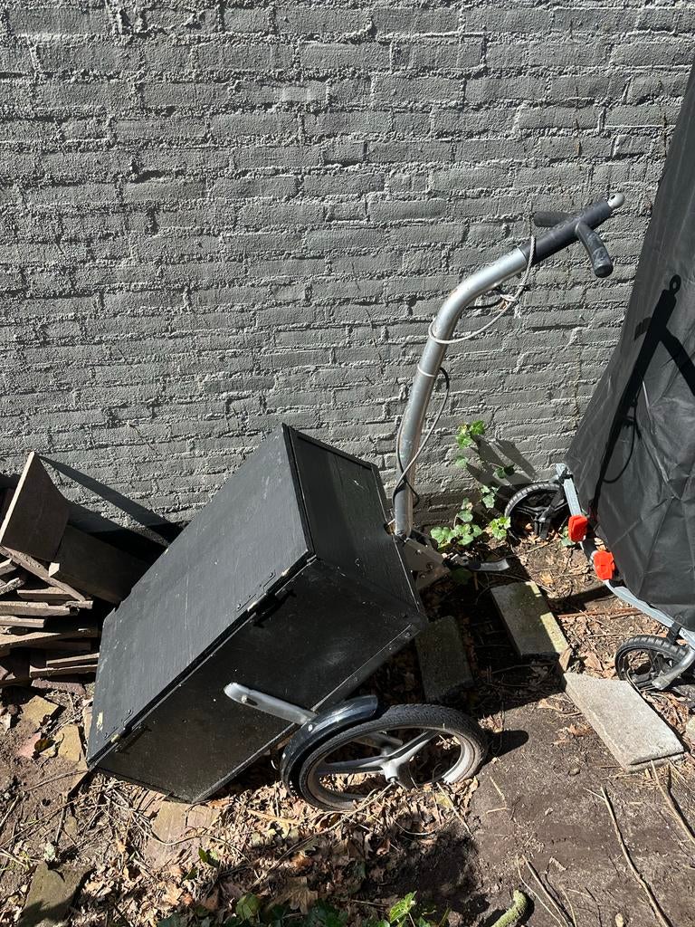 Stevige Bagage Fietskar - Ideaal voor transport, viskar ed, Ophalen, Gebruikt, Bagagekar, 40 tot 60 kg