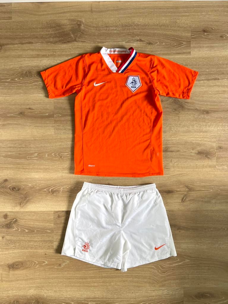 Vintage Nederlands elftal sportset Nike 08/10 Maat 152-158, Kinderen en Baby's, Gebruikt, Jongen of Meisje, Sport- of Zwemkleding
