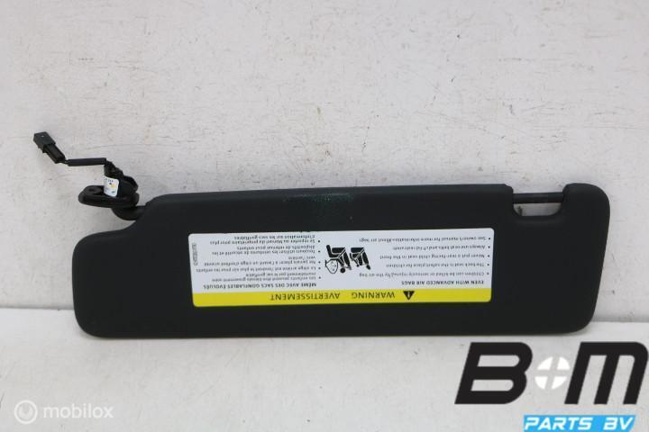 Zwarte zonneklep rechts Audi A3 8V Cabrio 8V7857552AA, Gebruikt