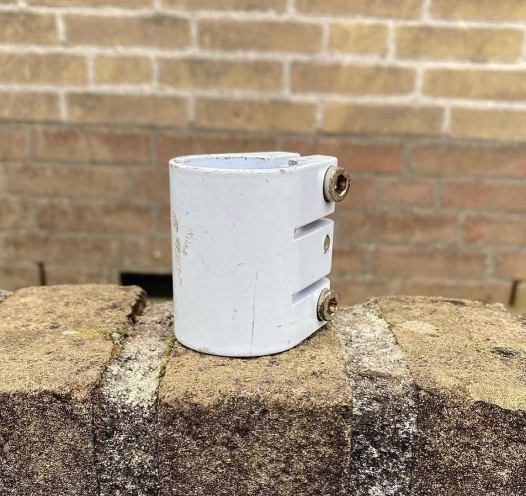 Triple oversized stuntstep clamp, Ophalen of Verzenden, Gebruikt