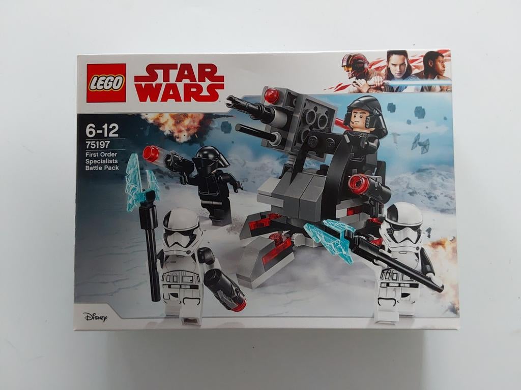 Lego 75197 Star Wars First Order Specialists Battle Pack 🆕️, Ophalen of Verzenden, Nieuw, Complete set, Lego