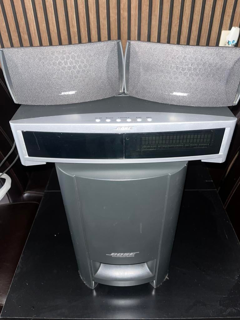 Bose geluid installatie, 70 watt of meer, Zo goed als nieuw, 3.1-systeem, Dvd-speler