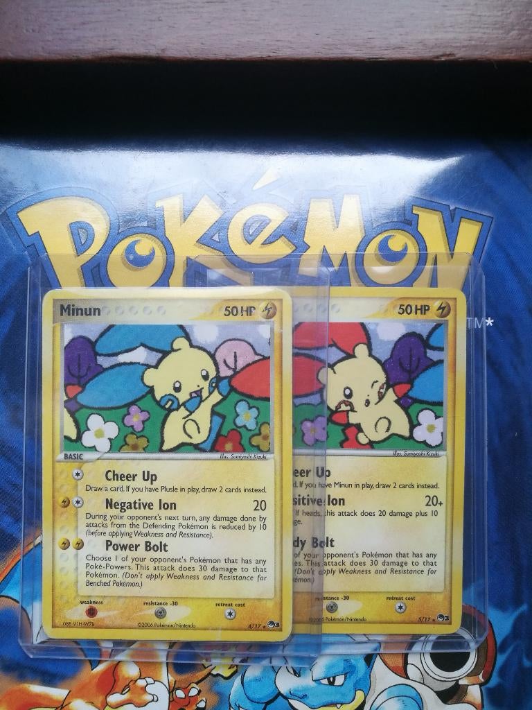 Minun en Plusle POP Series 3 (Holo's), Verzenden, Gebruikt, Meerdere kaarten, Foil