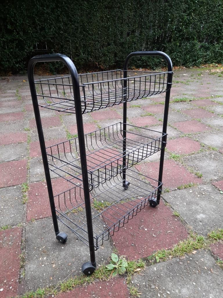 Verrijdbare 3- etage badkamertrolley, Huis en Inrichting, Badkamer | Badtextiel en Accessoires, Zo goed als nieuw, Overige typen