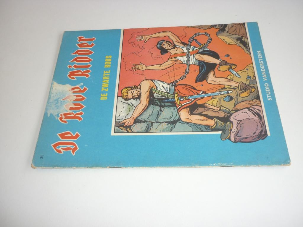 Vandersteen: de Rode Ridder 36. De Zwarte Roos (1e druk), Boeken, Stripboeken, Gelezen, Eén stripboek, Ophalen of Verzenden