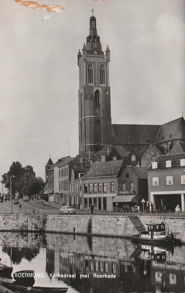 Roermond, Ophalen of Verzenden, 1940 tot 1960, Gelopen, Limburg
